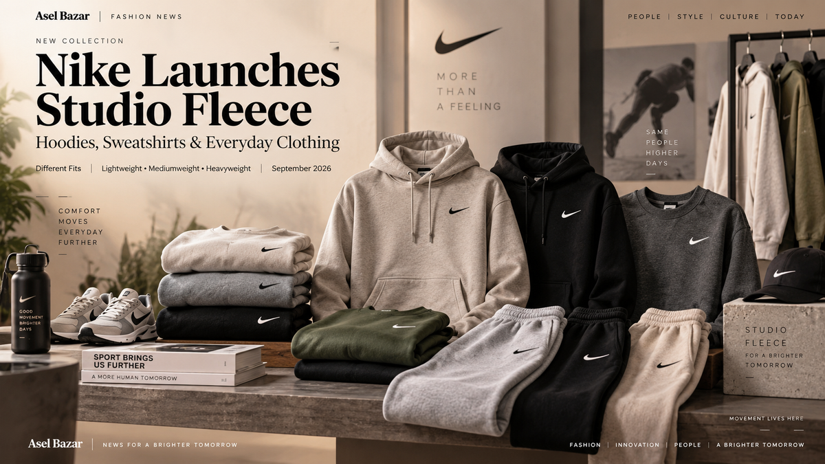 Nike Launches New Studio Fleece Collection Featuring Hoodies, Sweatshirts, and Everyday Clothing