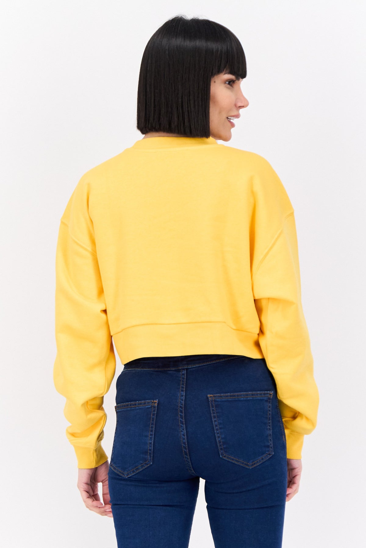 Crew Neck Graphic Print Long Sleeves Sweatshirt