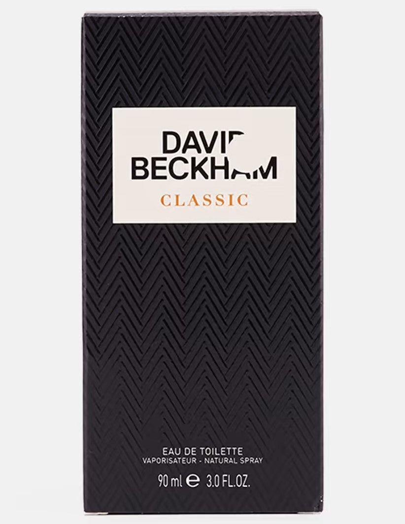 David Beckham, Classic Eau de Toilette Spray For Men, 90 ml, Black