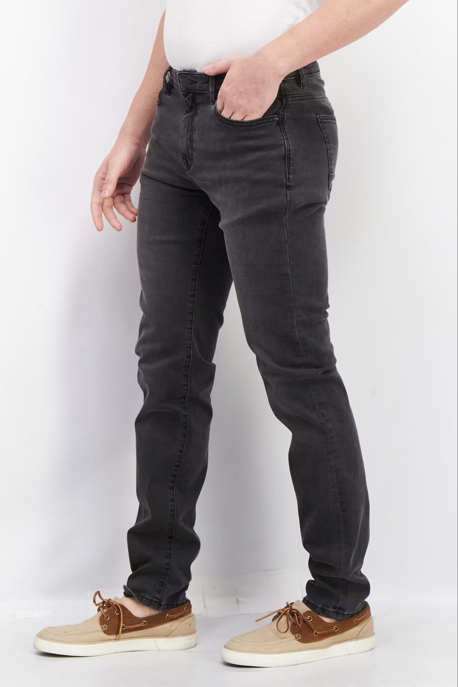 Esprit, Men Slim Fit Non-Stretchable Denim, Black