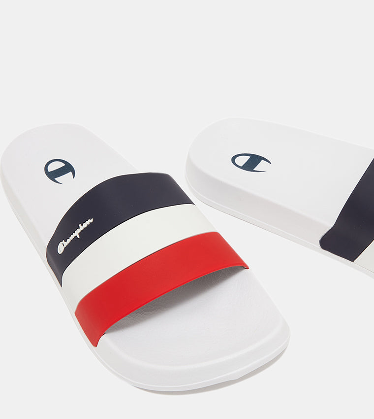 Champion, Logo Detail Open Toe Slides