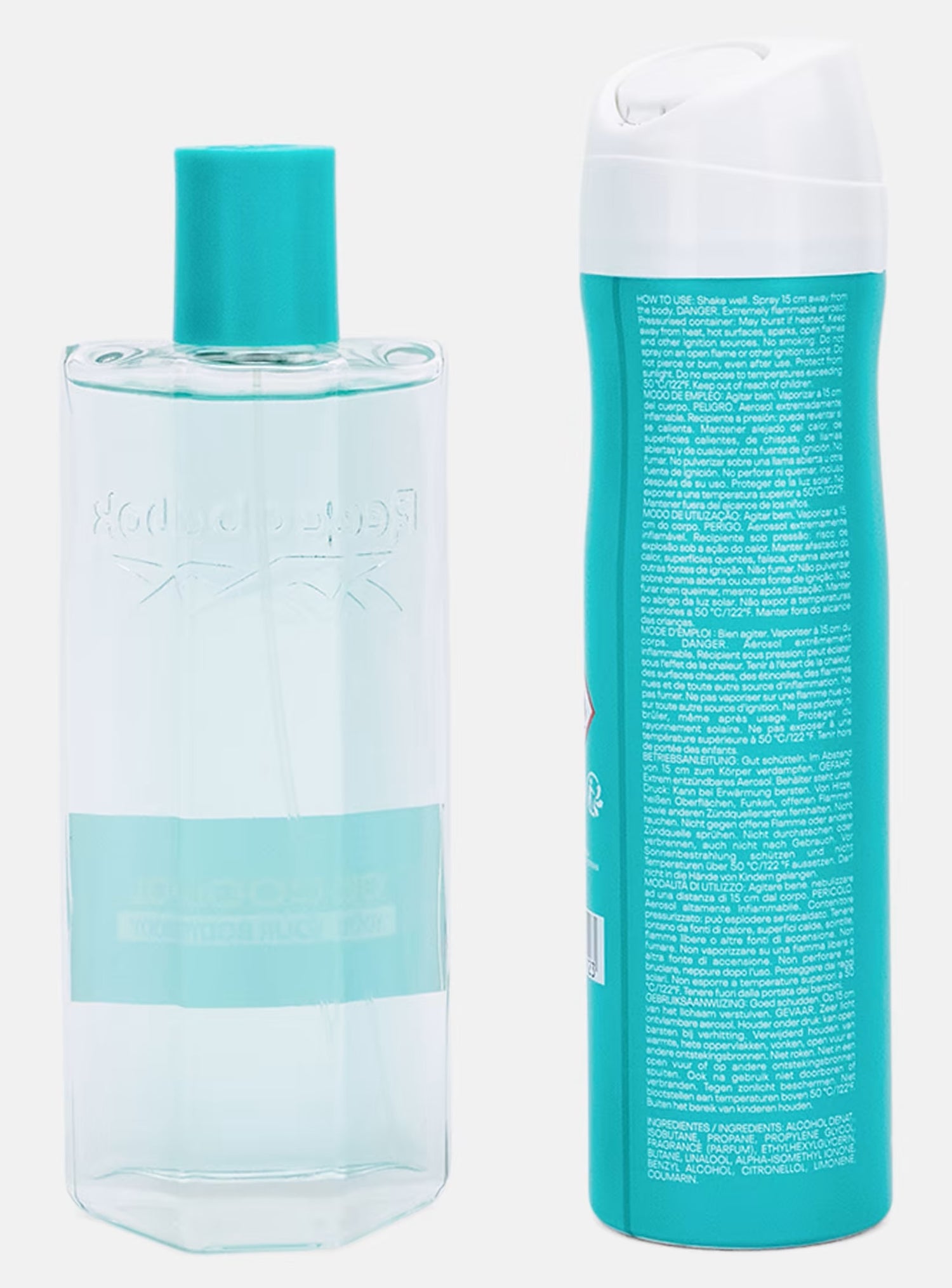 Reebok, Men 2 Pieces Cool Your Body Gift Set, Turquoise