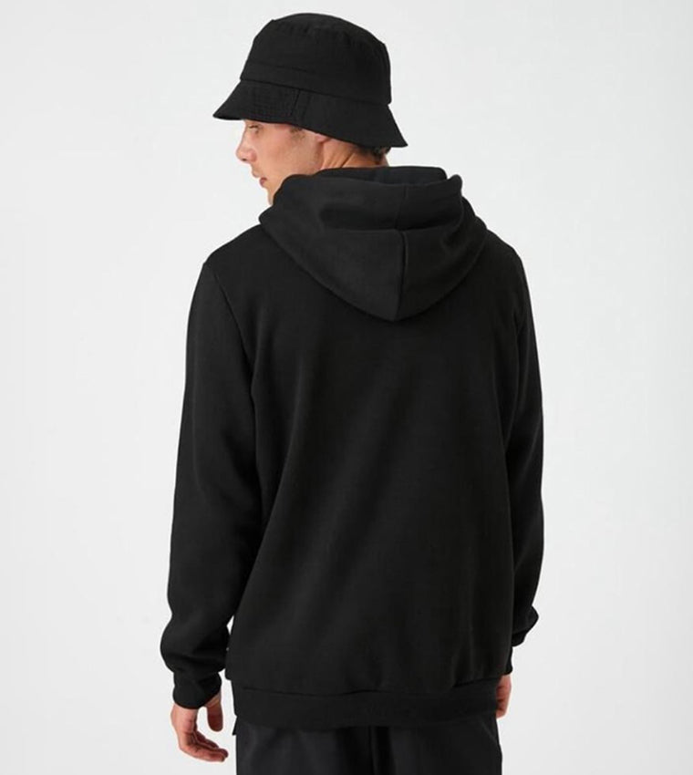 Koton, Slogan Printed Pocket Detail Hoodie