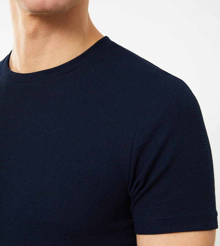 LC Waikiki, Solid Short Sleeves Casual T-Shirt